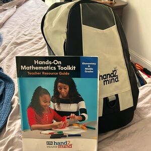 Hands On Mathematics Toolkit. (backpack)